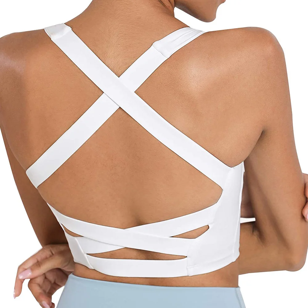 Criss-Cross Back Tank Tops