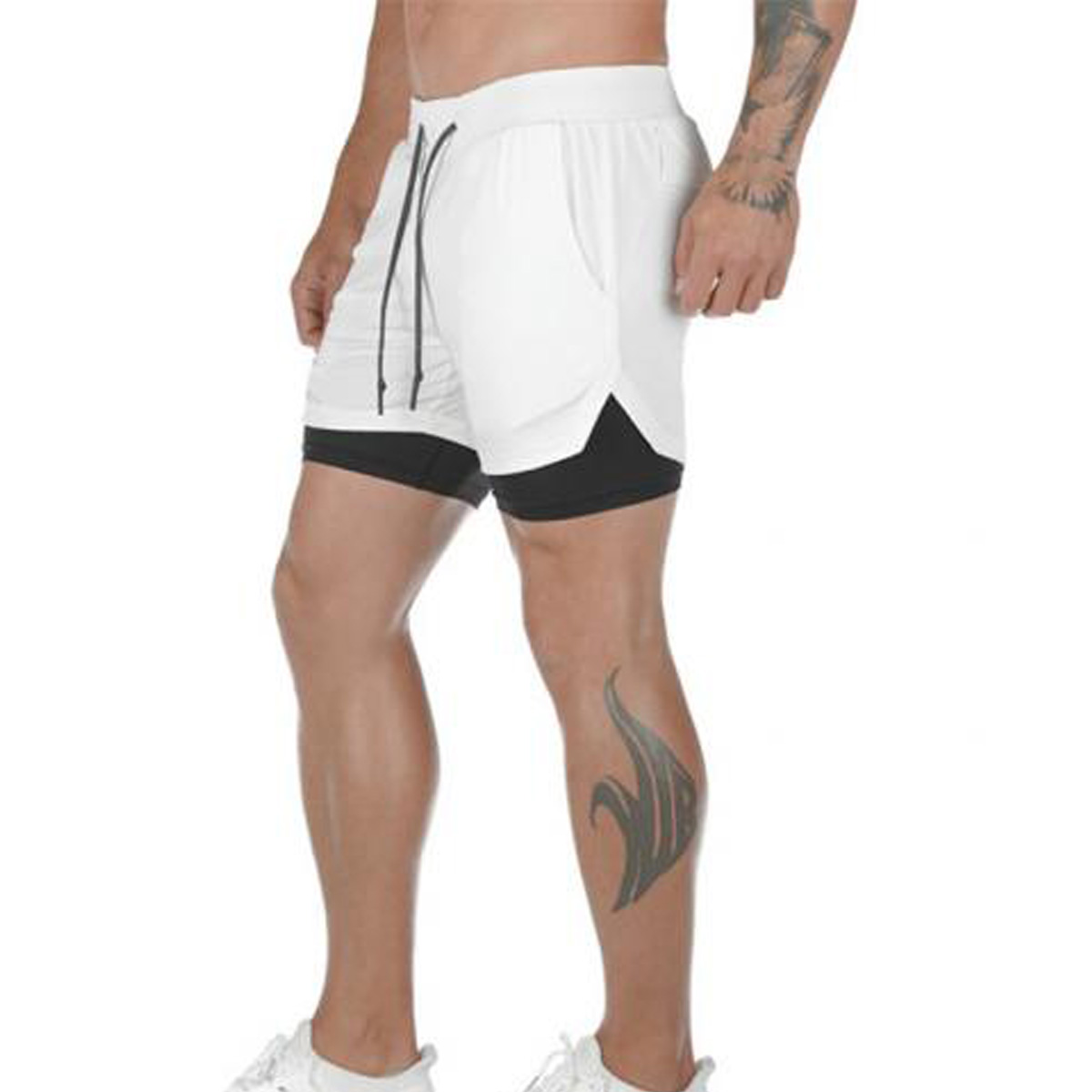 Pantalones cortos deportivos personalizados para hombres y #039;