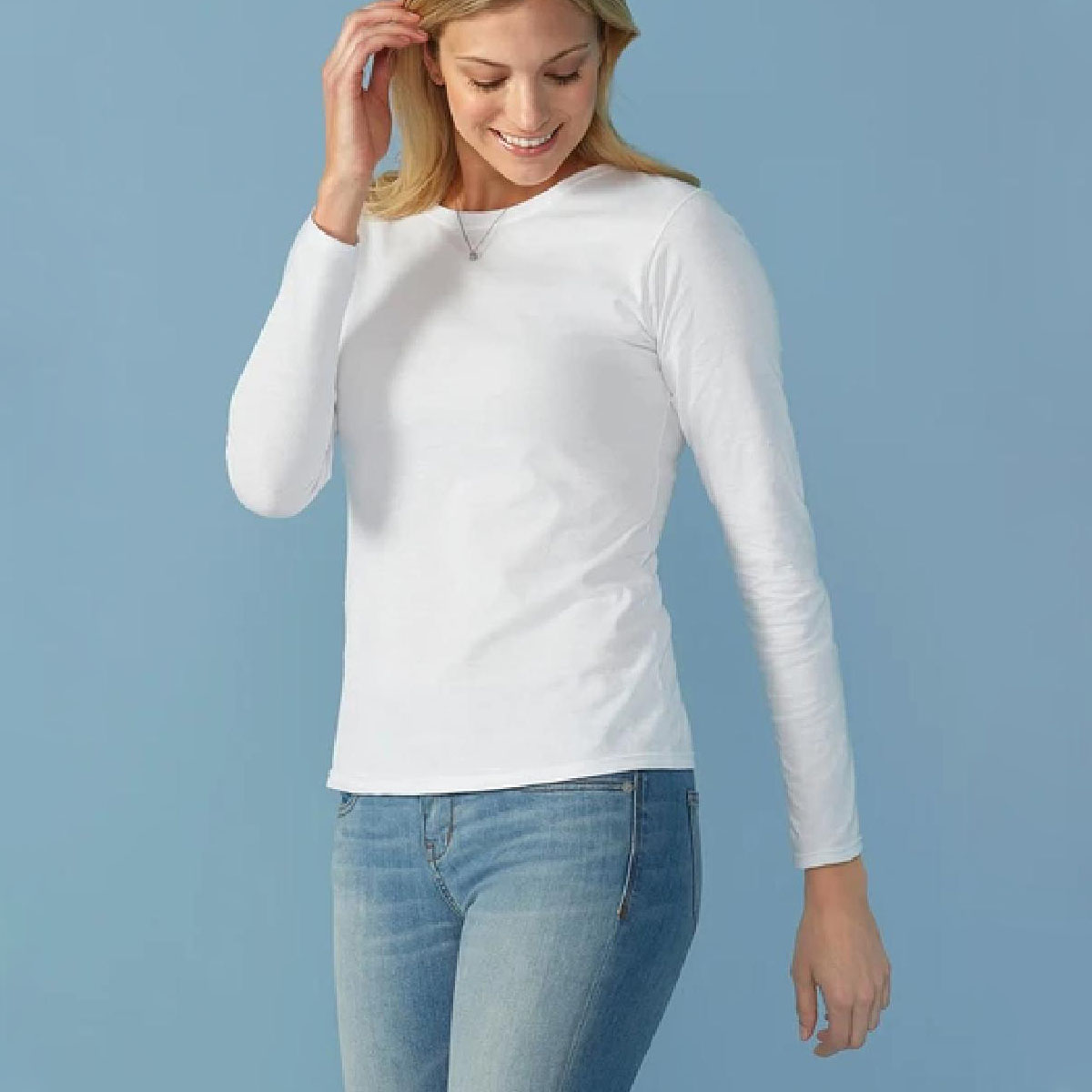 Camisetas de manga larga para mujer